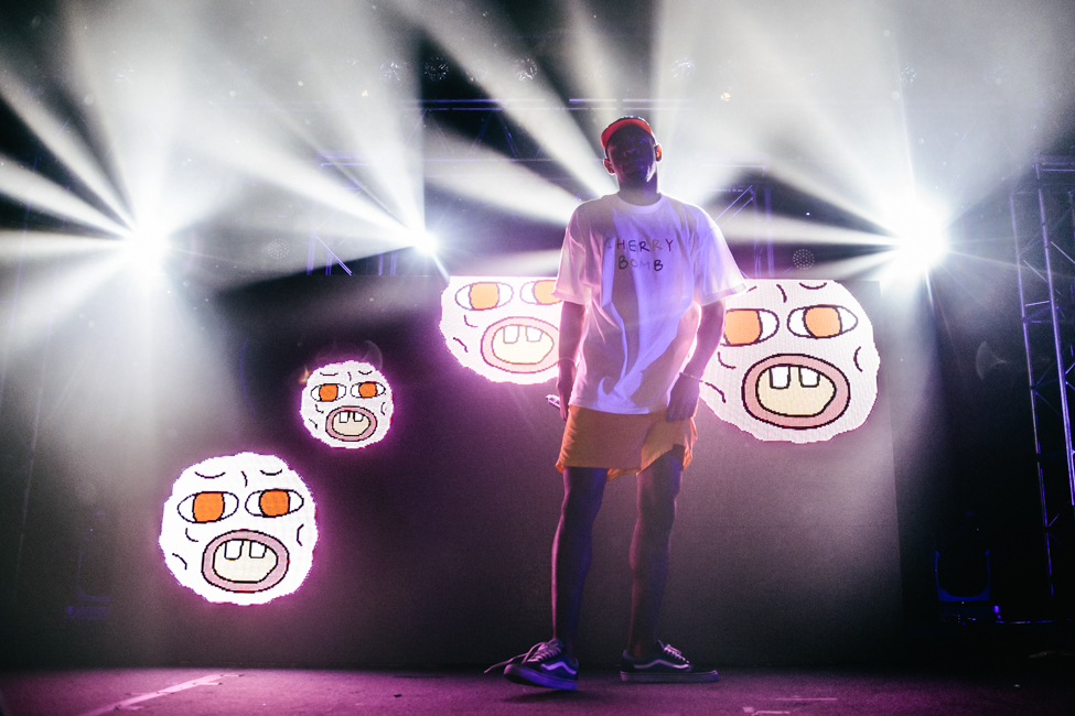 Tyler, The Creator, Roseland Theater, photo by Lucas Creighton