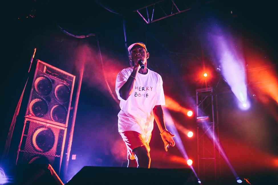 Tyler, The Creator, Roseland Theater, photo by Lucas Creighton