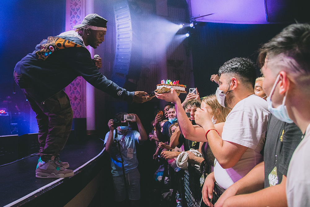 Isaiah Rashad, McDonald Theatre, photo by Henry Ward