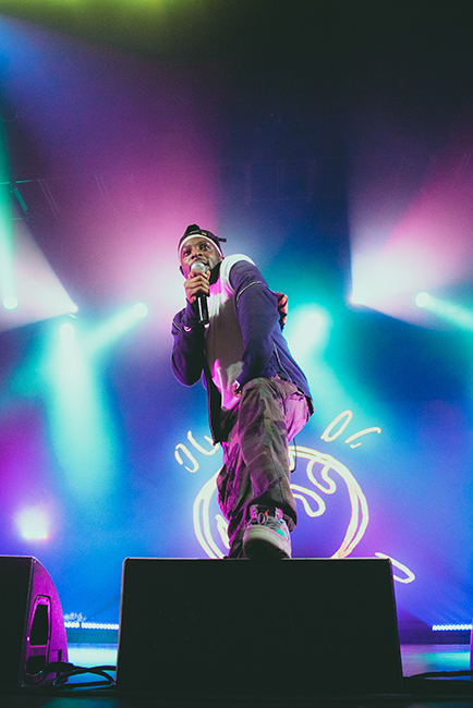 Isaiah Rashad, McDonald Theatre, photo by Henry Ward