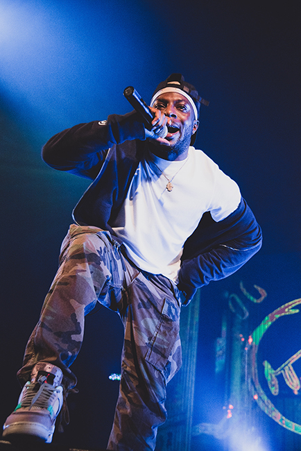 Isaiah Rashad, McDonald Theatre, photo by Henry Ward
