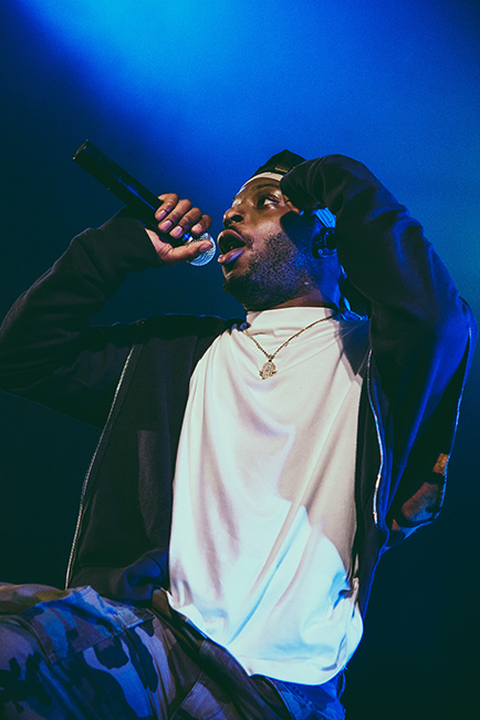 Isaiah Rashad, McDonald Theatre, photo by Henry Ward
