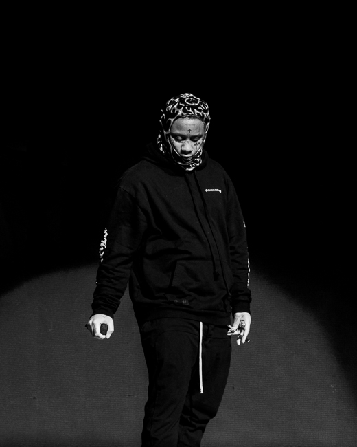 Trippie Redd, Moda Center, photo by Miguel Padilla