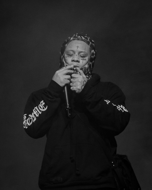 Trippie Redd, Moda Center, photo by Miguel Padilla
