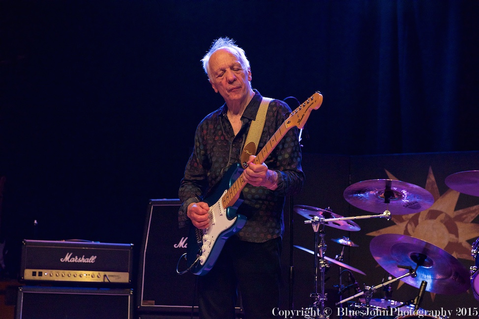Robin Trower, Aladdin Theater, photo by John Alcala