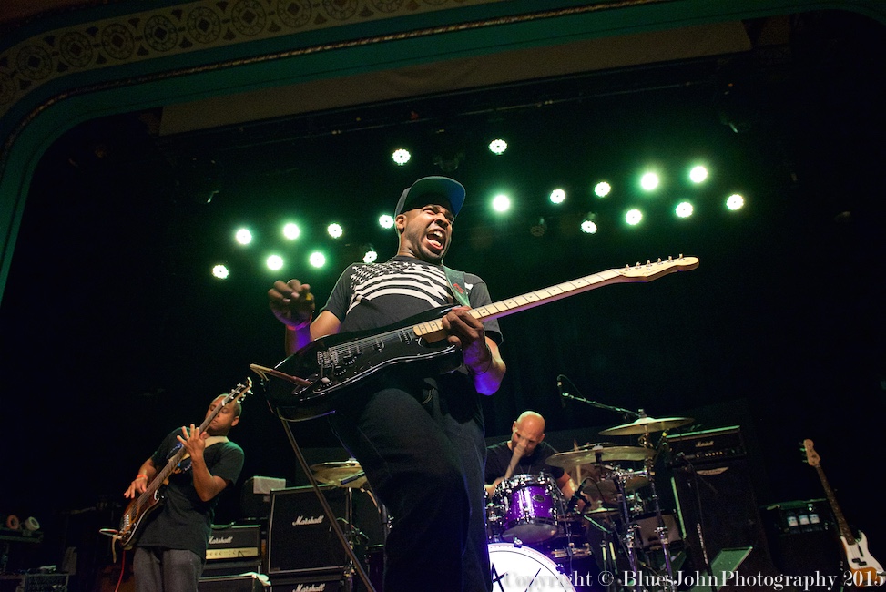 Ayron Jones and The Way, Aladdin Theater, photo by John Alcala