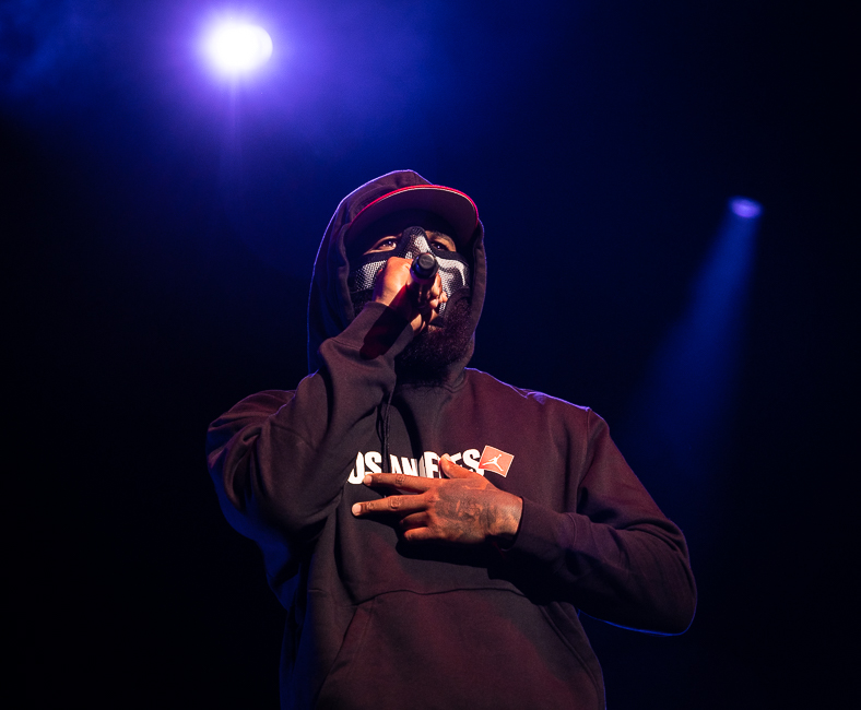 The Game, Moda Center, photo by Sal Barragan