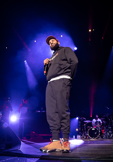 The Game, Moda Center, photo by Sal Barragan