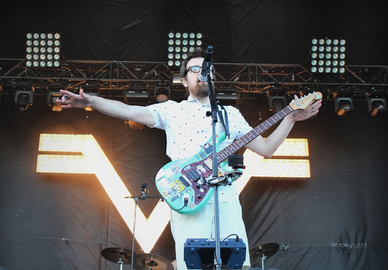 Weezer, Project Pabst, Zidell Yards, photo by Christina Bay