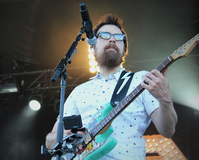 Weezer, Project Pabst, Zidell Yards, photo by Christina Bay