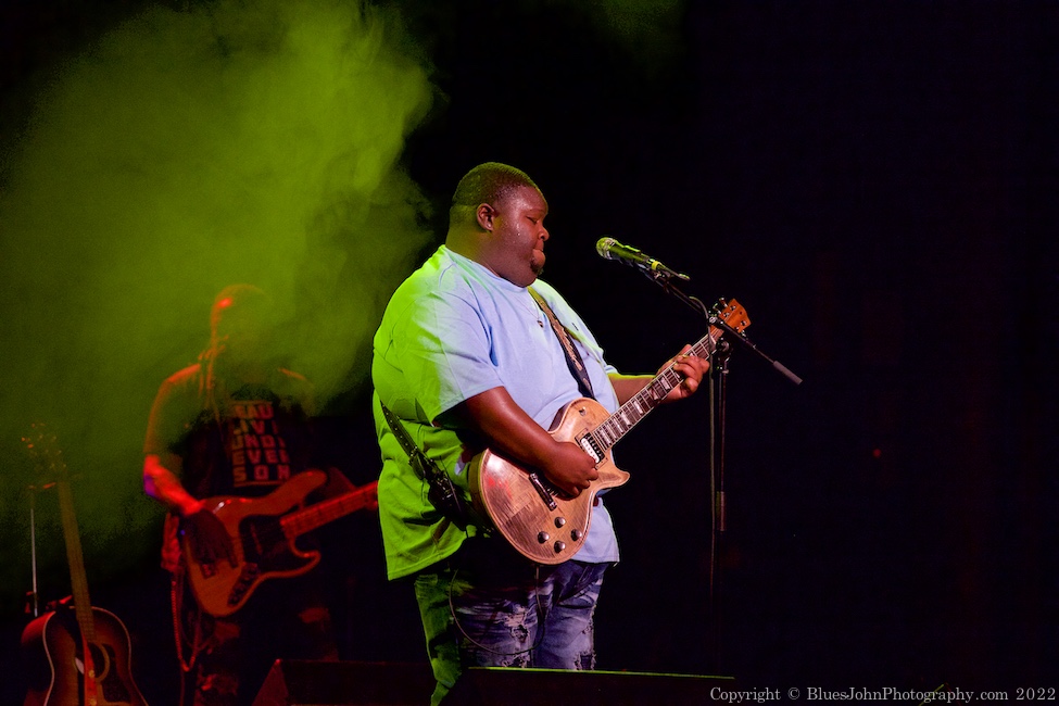 Photos of Christone Kingfish Ingram and Brittney Spencer at Roseland  Theater on May 10, 2022