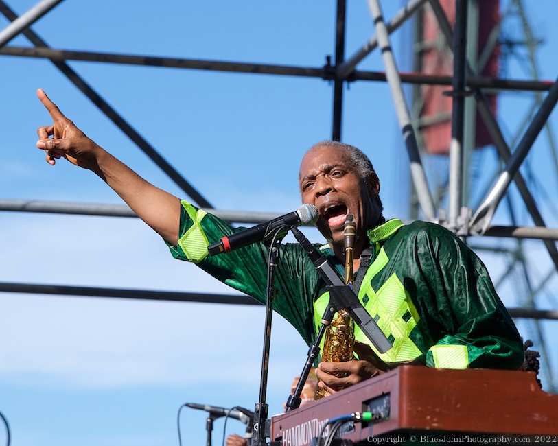 Femi Kuti, Tom McCall Waterfront Park, photo by John Alcala