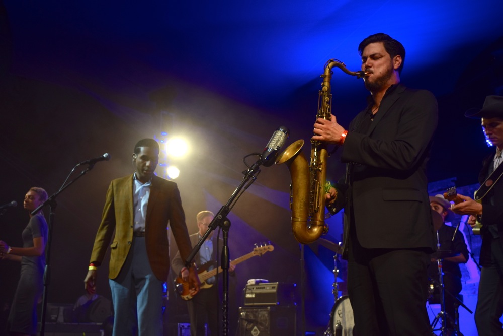 Leon Bridges, Pickathon, Pendarvis Farm, photo by Ryan J. Prado