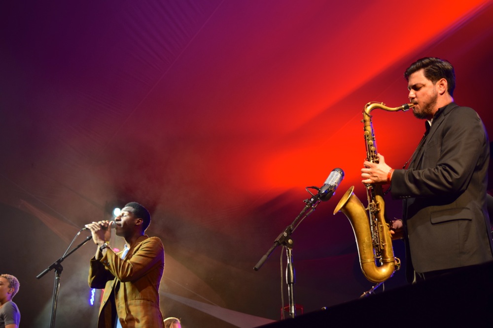 Leon Bridges, Pickathon, Pendarvis Farm, photo by Ryan J. Prado