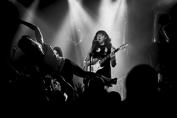 La Luz supports your stage diving habit—click to see a whole gallery of photos by Sam Gehrke