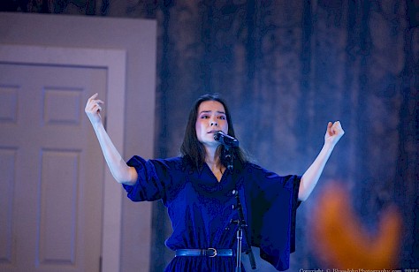 Mitski, Edgefield Amphitheater, photo by John Alcala
