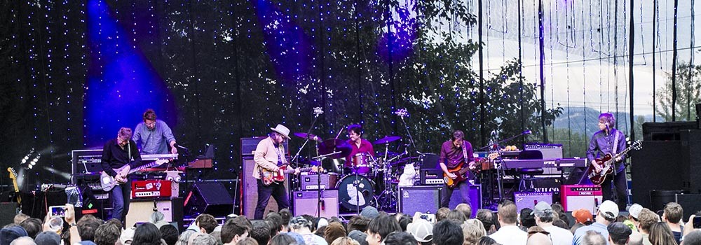 Wilco, Edgefield Amphitheater, photo by Emma Browne