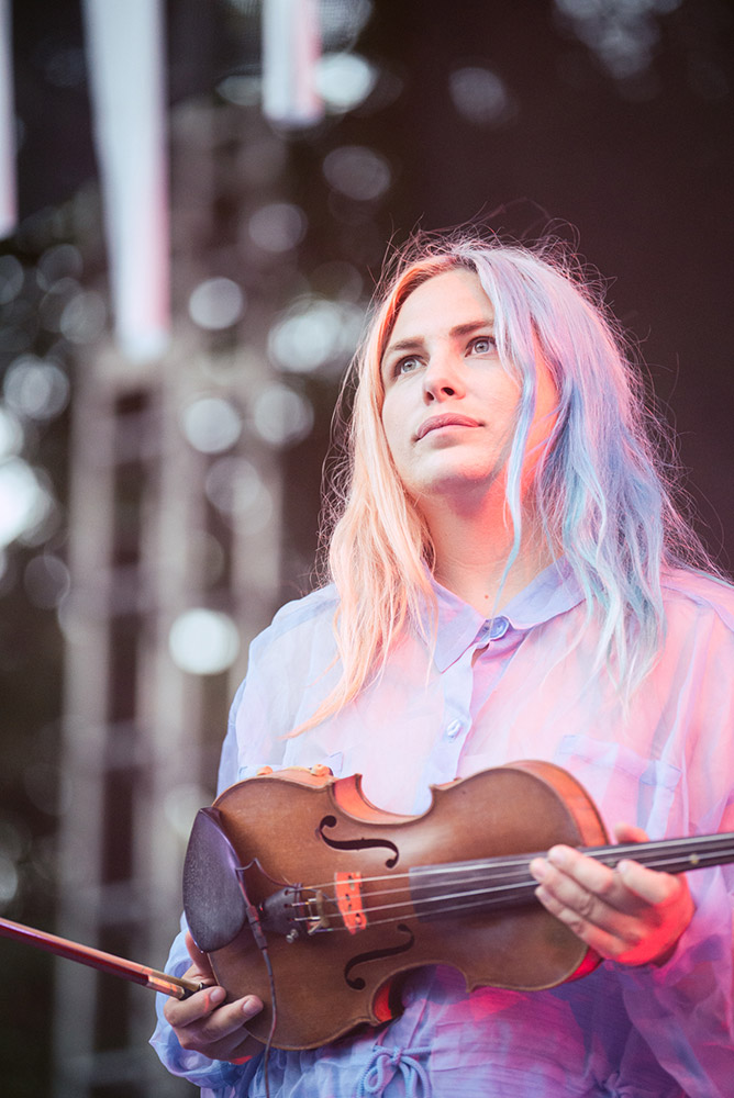 The Head and the Heart, Edgefield Amphitheater, photo by Ignacio Quintana