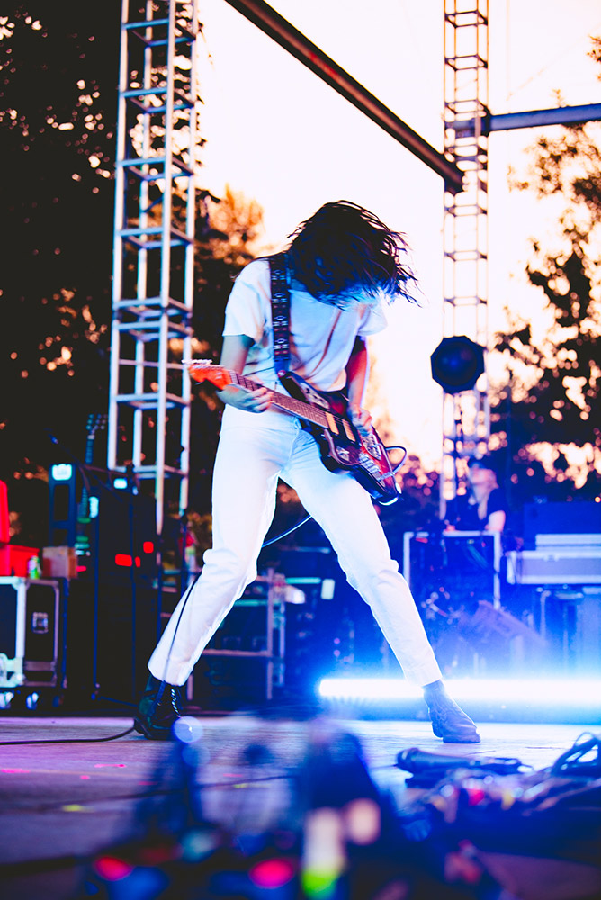 Courtney Barnett, Edgefield Amphitheater, photo by Ignacio Quintana