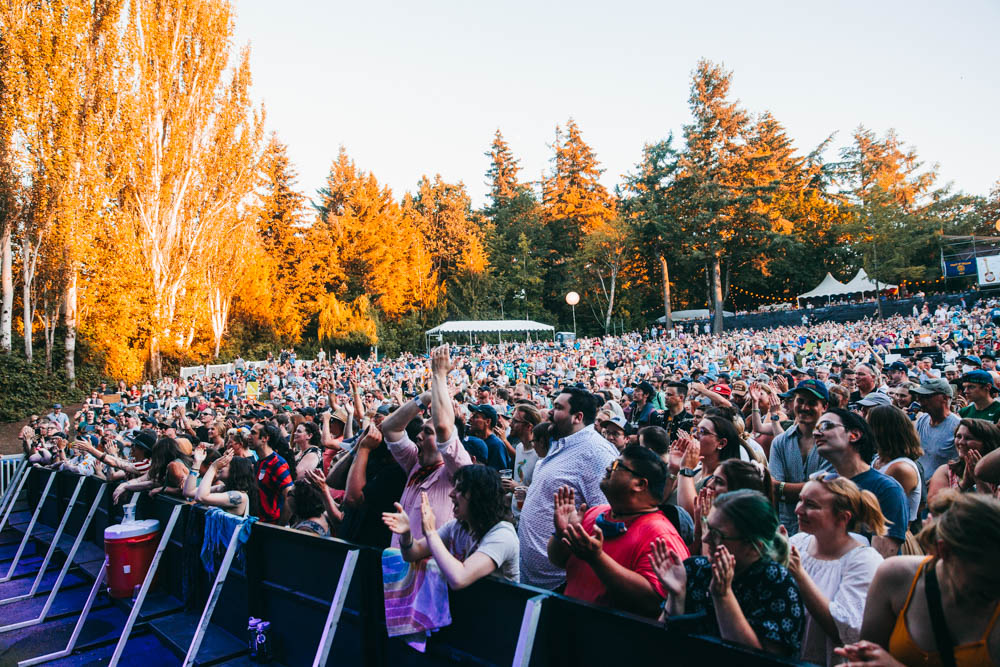 Photos of The Decemberists at Edgefield Amphitheater on August 6, 2022