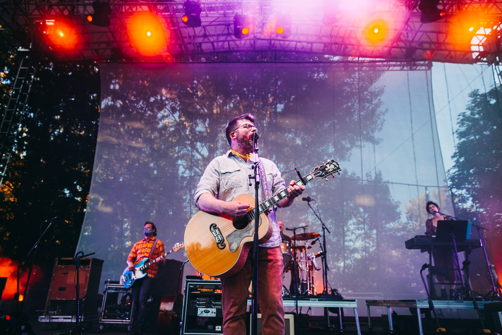 The Decemberists, Edgefield Amphitheater, photo by Blake Sourisseau