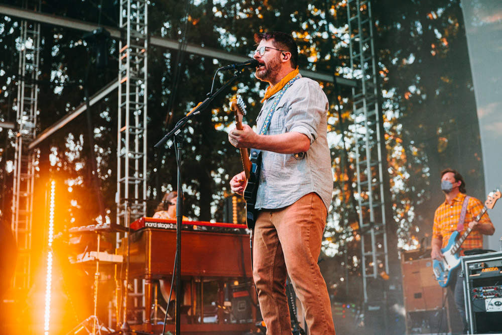 The Decemberists, Edgefield Amphitheater, photo by Blake Sourisseau