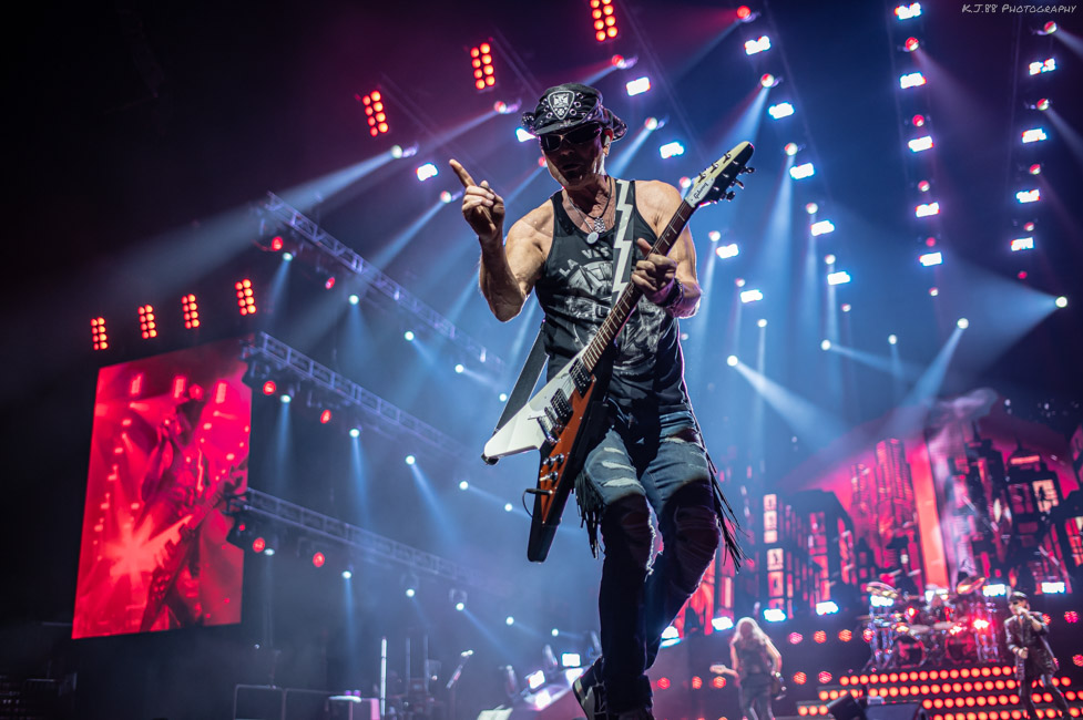 The Scorpions, Moda Center, photo by Kevin Pettigrew