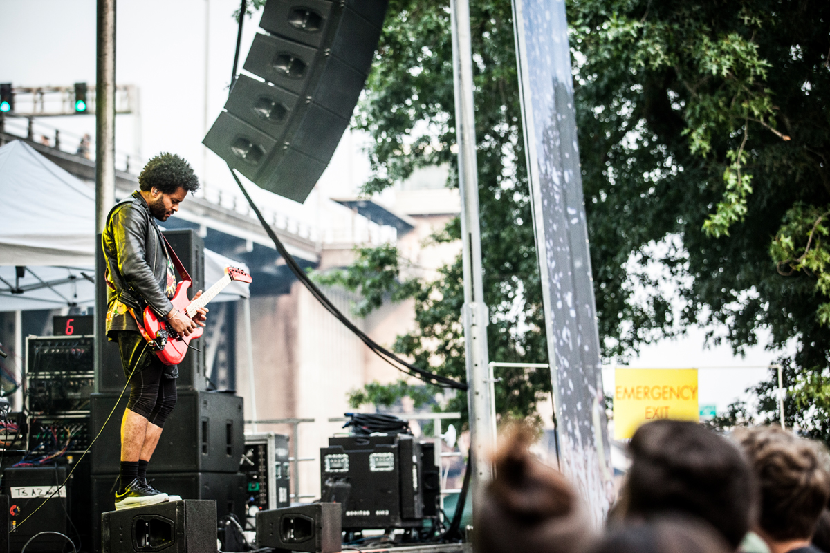 Twin Shadow, MusicfestNW, Tom McCall Waterfront Park, photo by Sam Gehrke