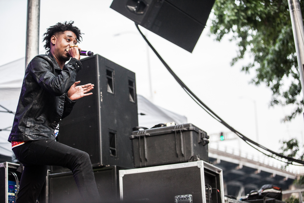 Danny Brown, MusicfestNW, Tom McCall Waterfront Park, photo by Sam Gehrke