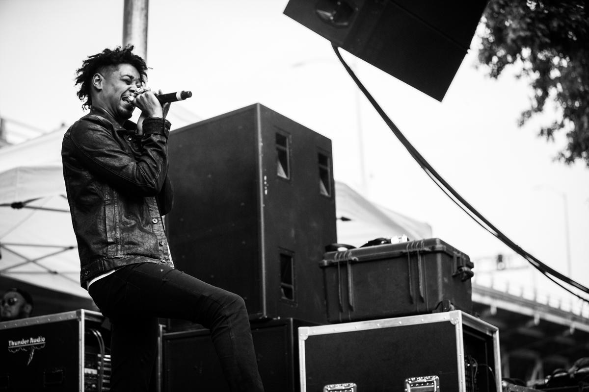 Danny Brown, MusicfestNW, Tom McCall Waterfront Park, photo by Sam Gehrke