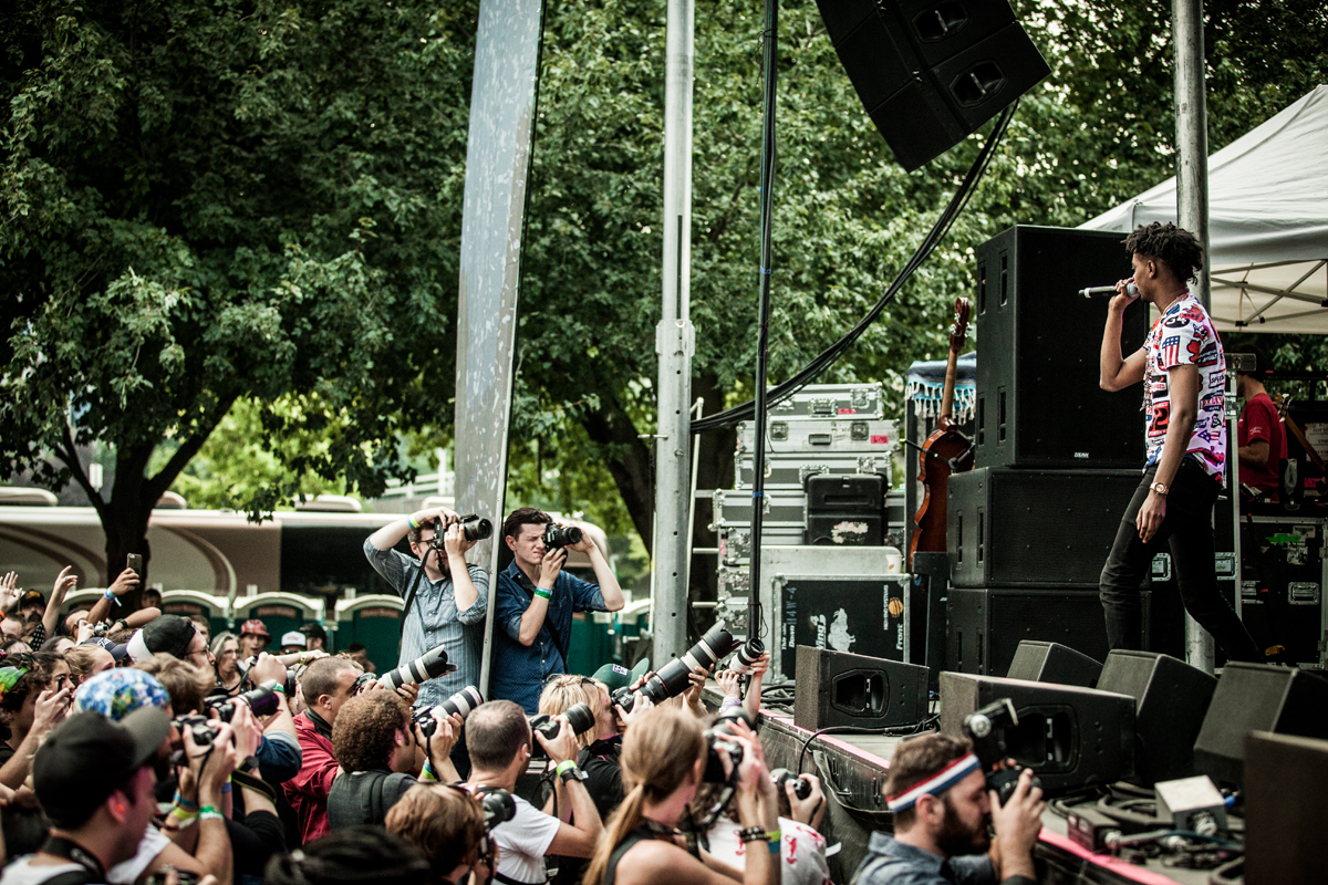 Danny Brown, MusicfestNW, Tom McCall Waterfront Park, photo by Sam Gehrke