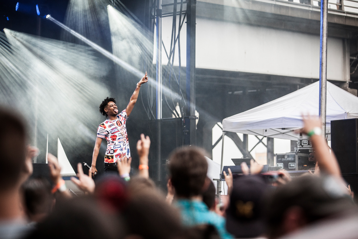 Danny Brown, MusicfestNW, Tom McCall Waterfront Park, photo by Sam Gehrke