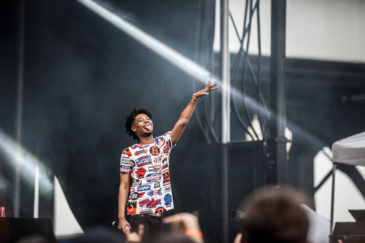 Danny Brown, MusicfestNW, Tom McCall Waterfront Park, photo by Sam Gehrke