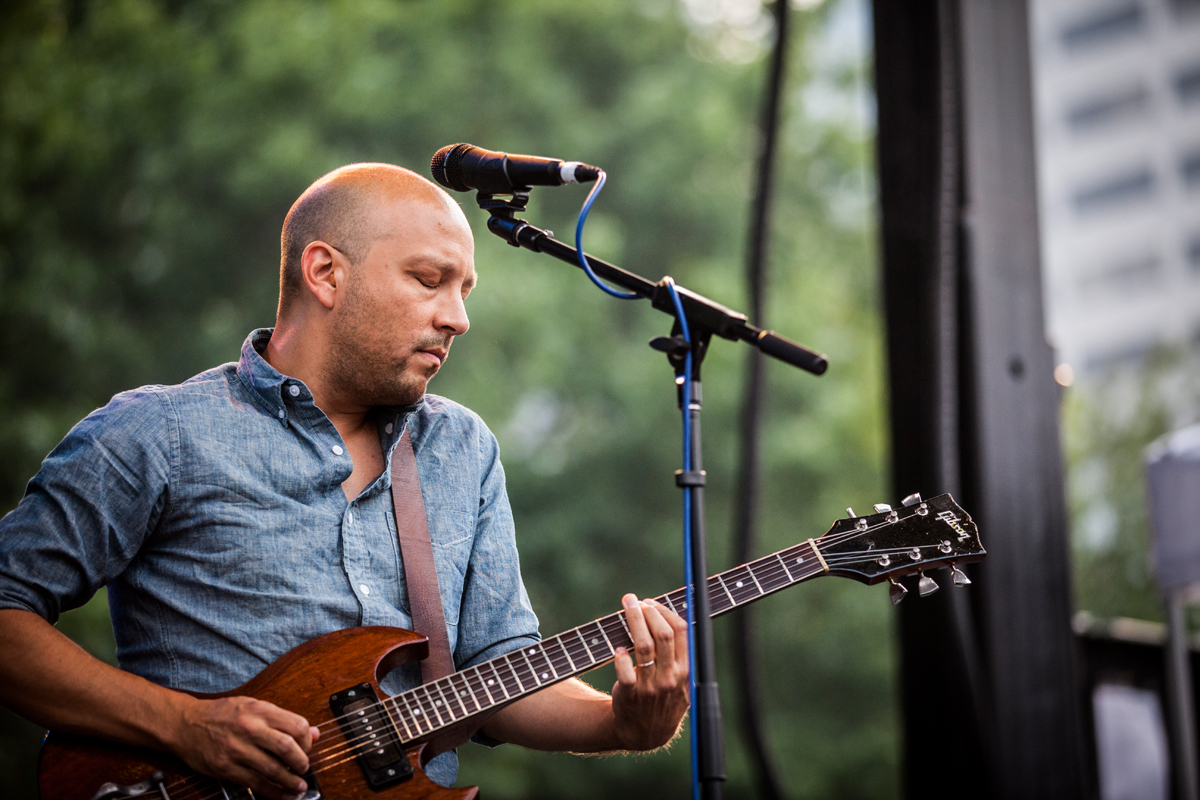The Helio Sequence, MusicfestNW, Tom McCall Waterfront Park, photo by Sam Gehrke