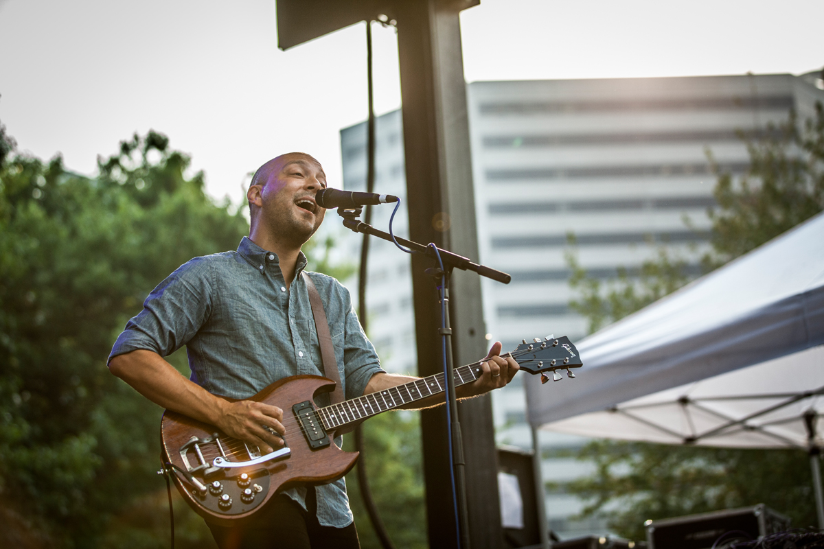 The Helio Sequence, MusicfestNW, Tom McCall Waterfront Park, photo by Sam Gehrke