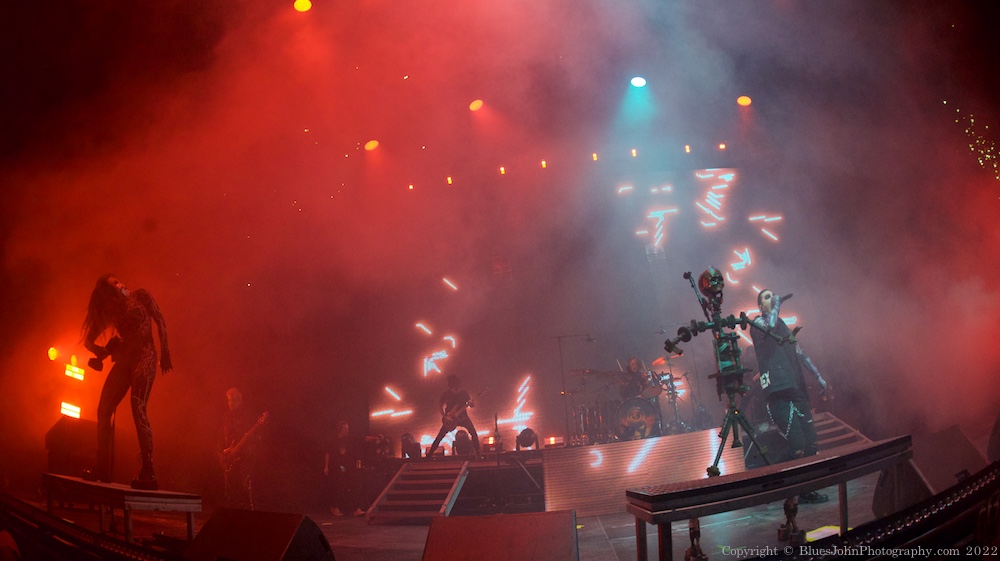 Motionless In White, Moda Center, photo by John Alcala
