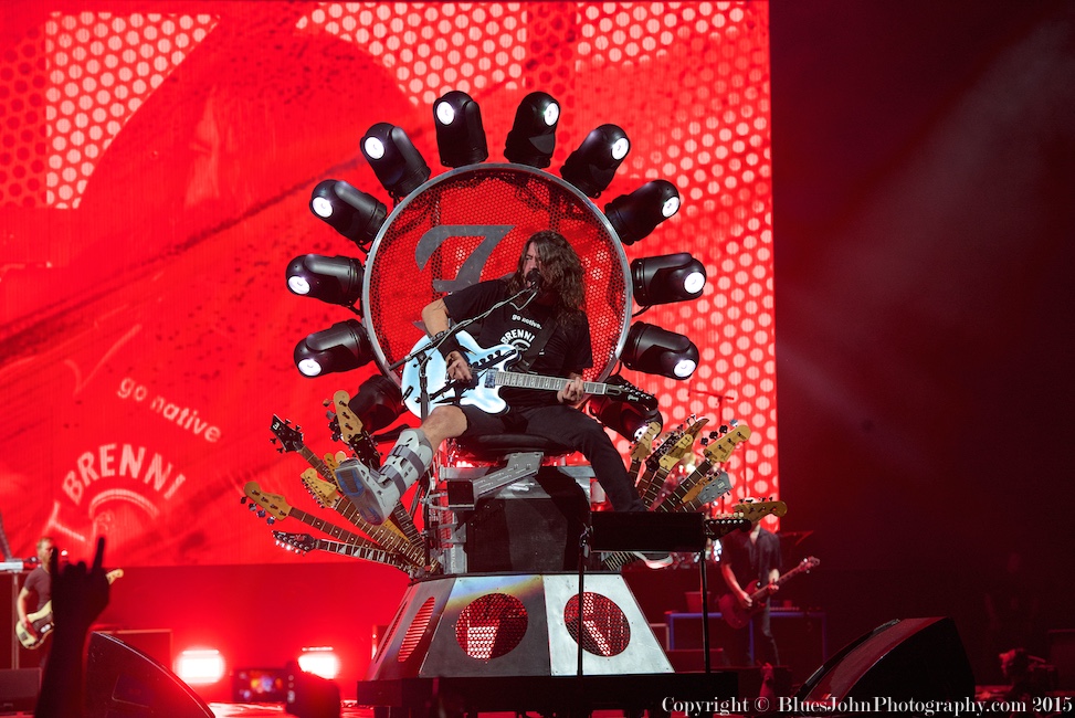 Foo Fighters, Moda Center, Rose Quarter, photo by John Alcala