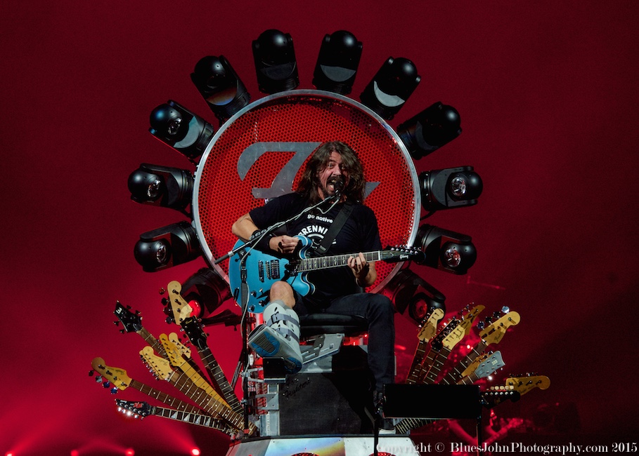 Foo Fighters, Moda Center, Rose Quarter, photo by John Alcala