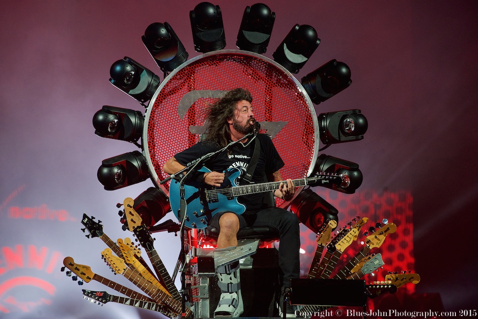 Foo Fighters, Moda Center, Rose Quarter, photo by John Alcala