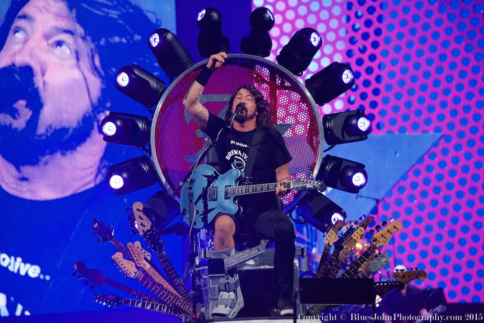 Foo Fighters, Moda Center, Rose Quarter, photo by John Alcala
