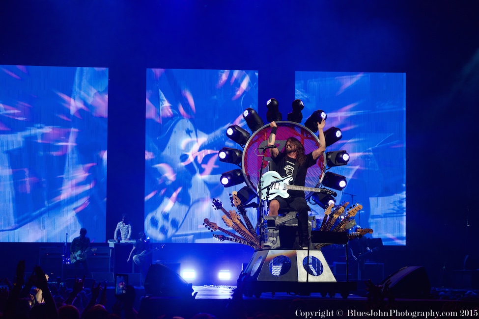 Foo Fighters, Moda Center, Rose Quarter, photo by John Alcala