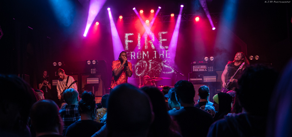 Fire From the Gods, Bossanova Ballroom, photo by Kevin Pettigrew