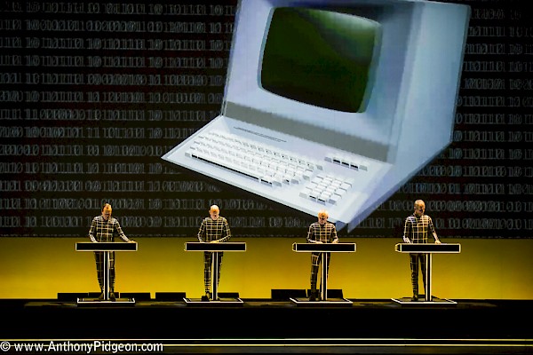 Kraftwerk at the Keller Auditorium on September 19, 2015—click to see an entire gallery of photos by Anthony Pidgeon