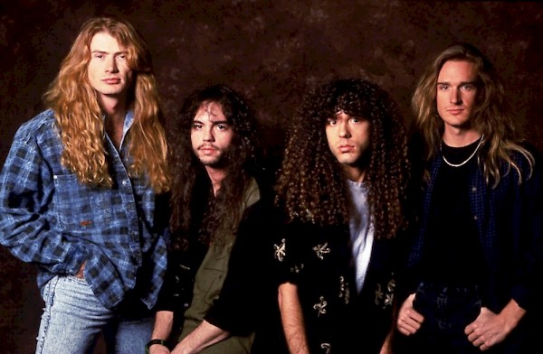 Friedman with Megadeth in the '90s