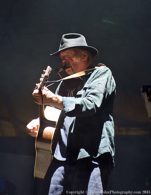 Neil Young, Chiles Center, photo by John Alcala