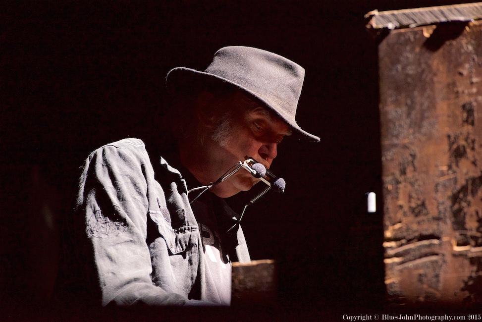 Neil Young, Chiles Center, photo by John Alcala