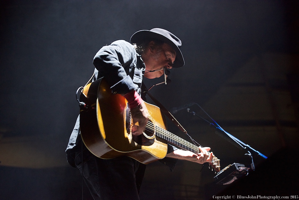 Neil Young, Chiles Center, photo by John Alcala