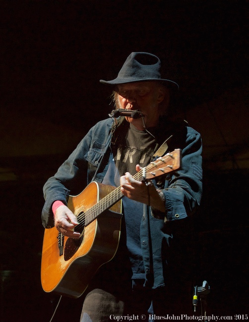 Neil Young, Chiles Center, photo by John Alcala