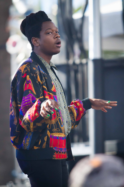 Shamir, Treasure Island Music Festival, photo by Madison McClintock