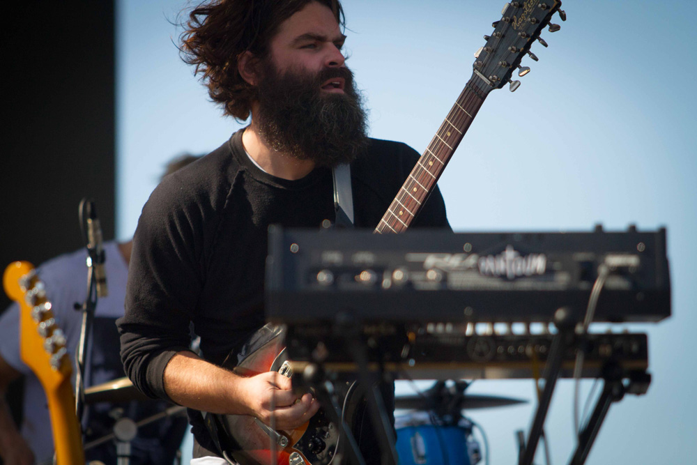 Preoccupations, Treasure Island Music Festival, photo by Madison McClintock